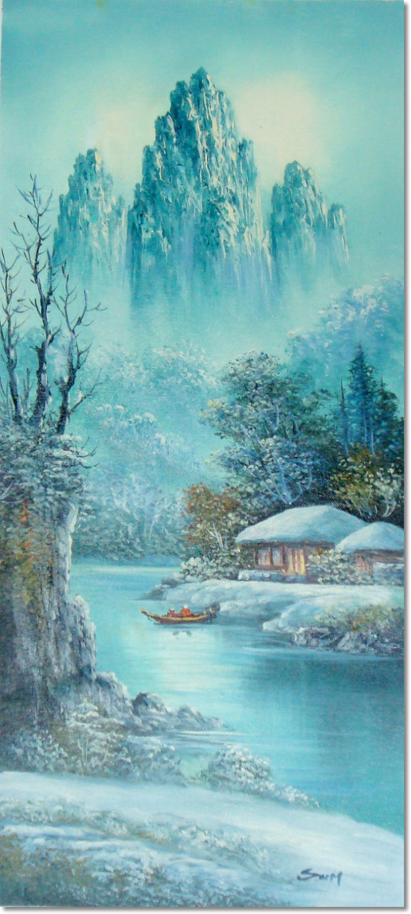 이발소그림으로 불렸던 그림들,그 서민의 그림