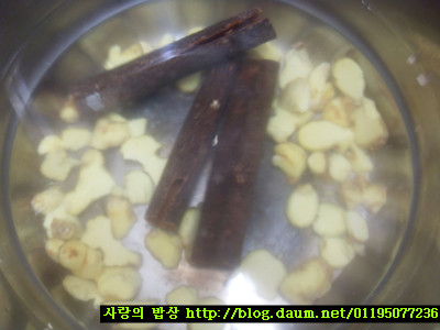 친정엄마사랑 담긴 밤단자와 오미자차>_<