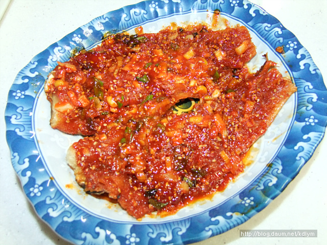 고향의 맛! 멋부리지 않은 매콤한 황태구이