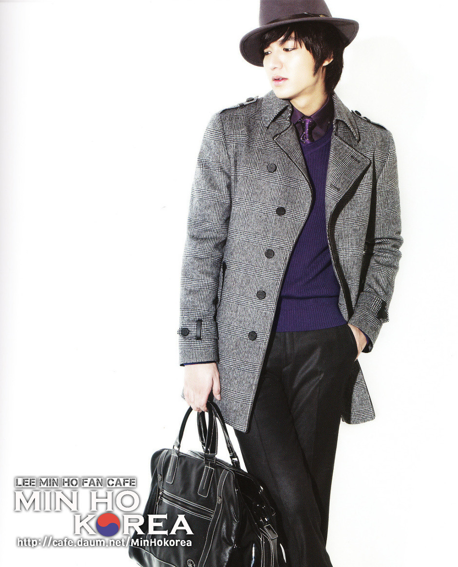 Lee Min Ho banh bao trong BST Trugen Winter 2009