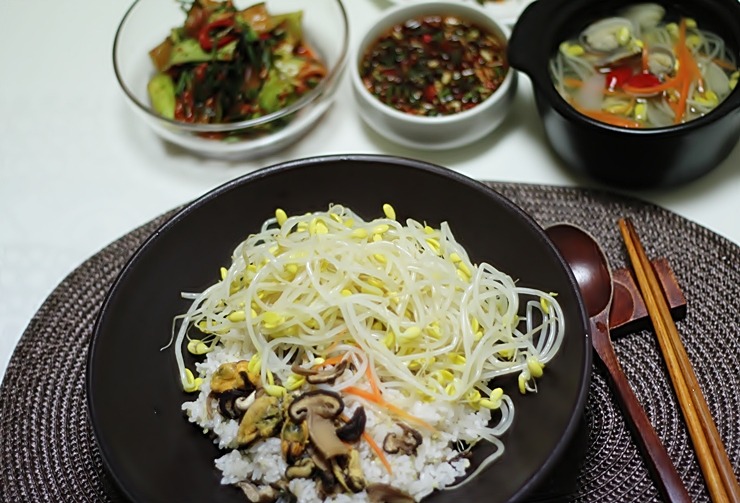 콩나물밥