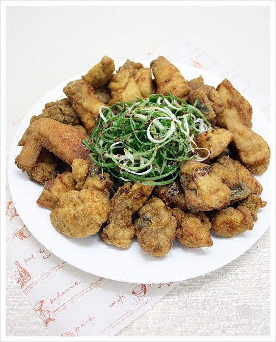 맥주안주로 좋은..카레 파닭.