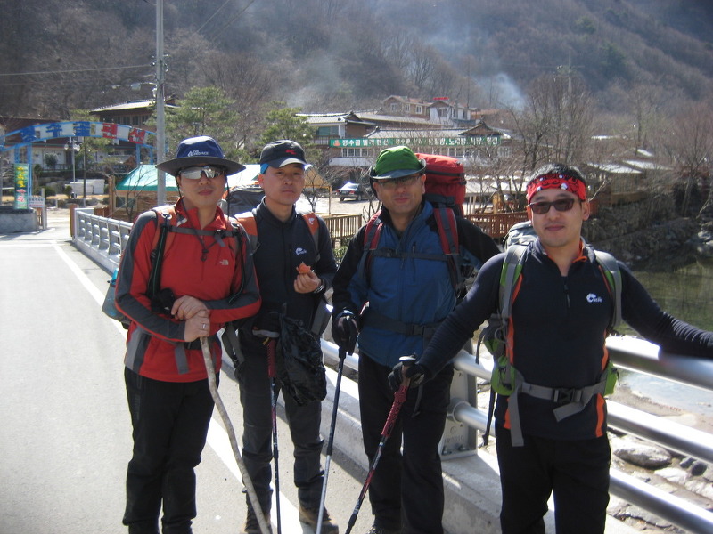 09년3월8일 영알 태극종주(천황~재약~영축~신불~간월~등억)