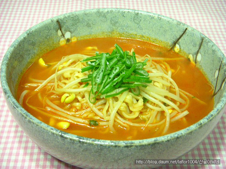 콩나물라면 더 맛있게 끓이는 간단한 방법!~~