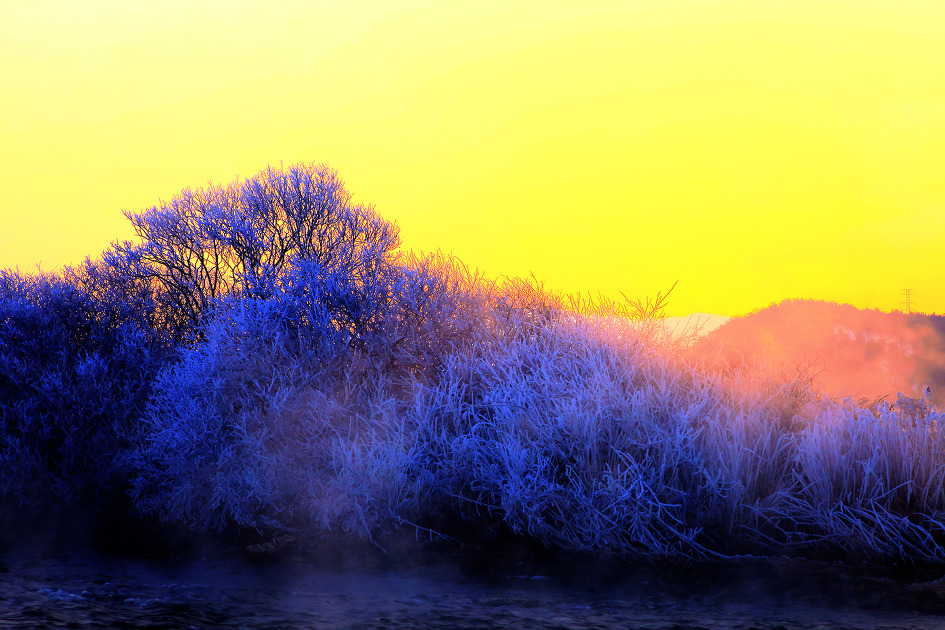 춘천 소양3상고대와 일출