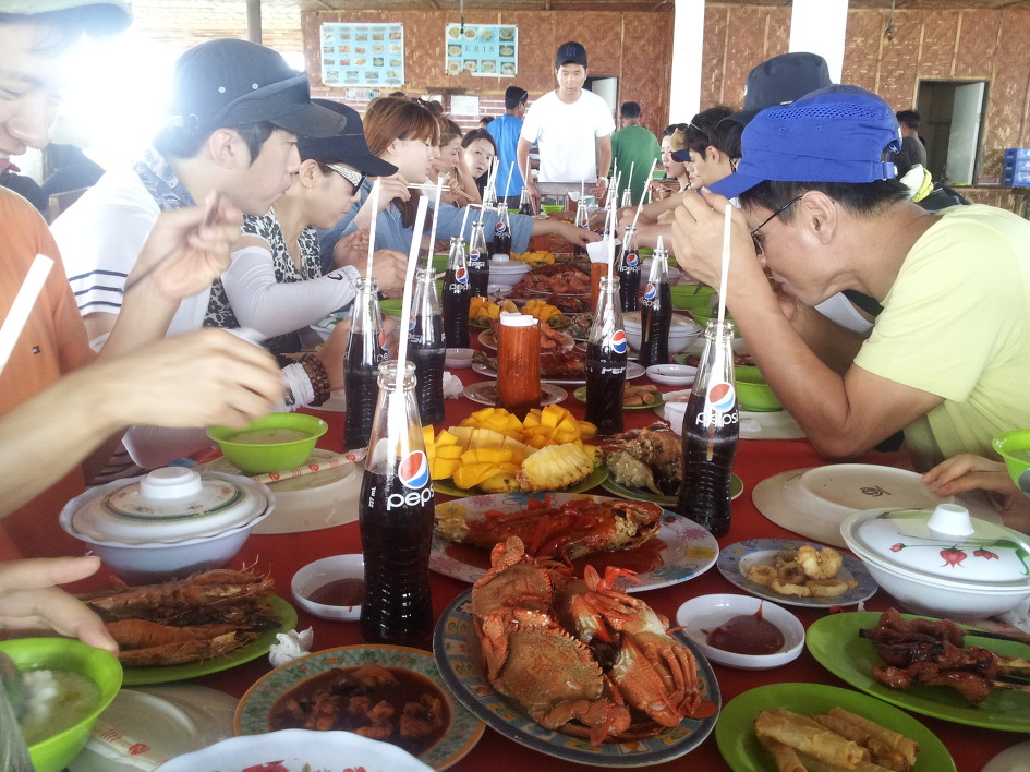 세부를 아름답게 해 주는 꽃,과일,먹거리...