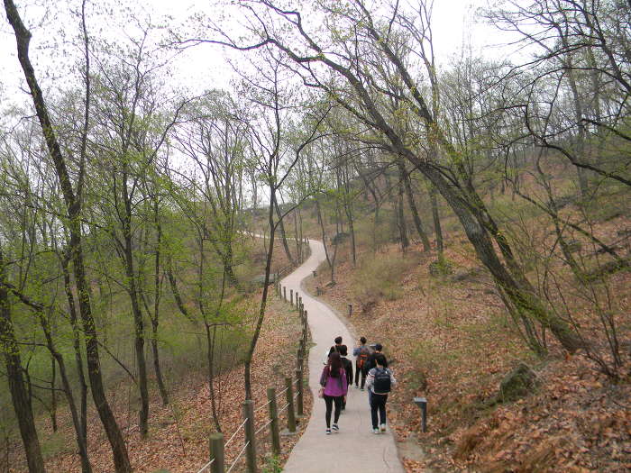 서울의 포근한 뒷동산, 남산 (한국인의 미소, 남산 산책로, 근래 개방된 한양도성 남산약수터 주변 구간)