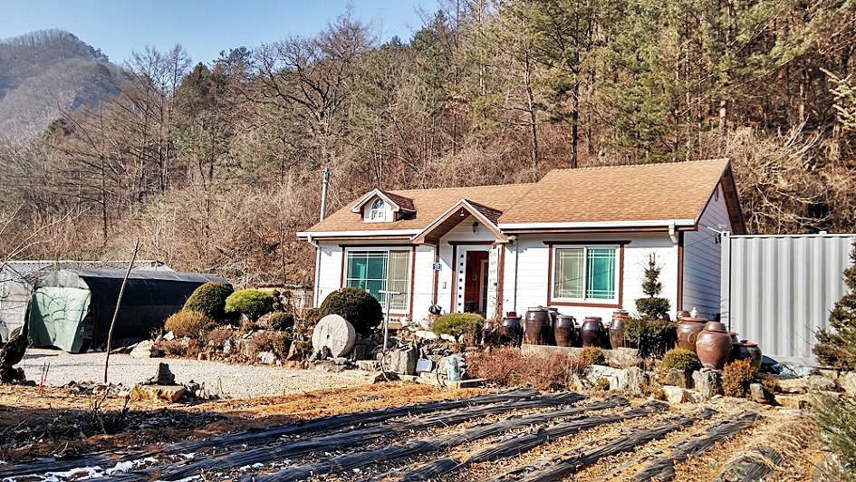 환경의 강원도 시골집 평창부동산,전원주택 - Daum 카페 농가주택매매... 야산이 받쳐주는 조화로운 환경의 강원도 시골집 평창부동산,전원주택