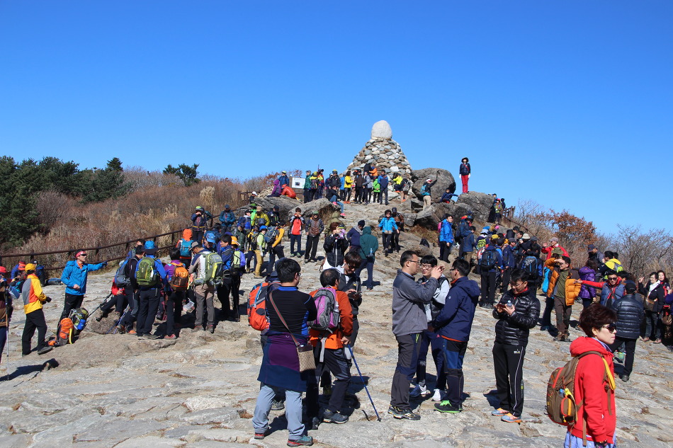 지리산 노고단 조망과 피아골 단풍의 고운 자태에 멋진 하루를 보내다(15.10.31)