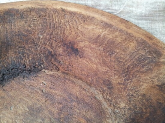  민속품,옛날물건 제주나무뚜껑겸함지로~