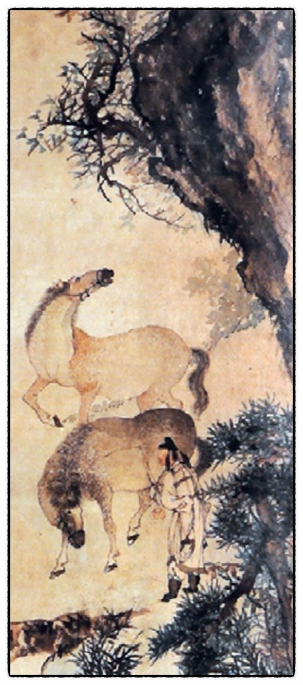 우리 미술관 옛그림 - 오원(吾園) 장승업(張承業)의 어자조련(御者調鍊)