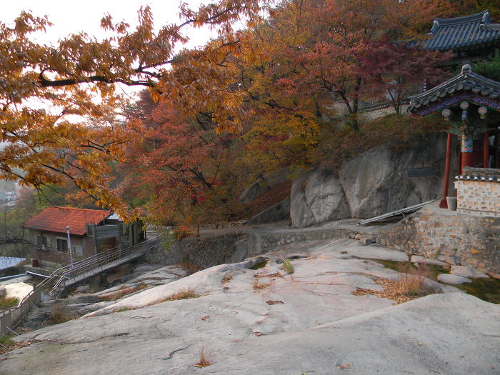 만추에 잠긴 북악산 백사실계곡 (백석동천, 백사폭포)