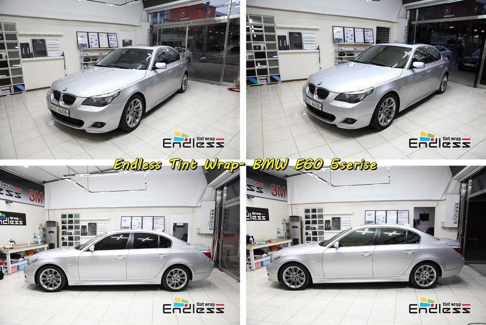 뜨거운 태양아래 진가를 발휘하는 솔라가드 썬팅 BMW E60 세팅