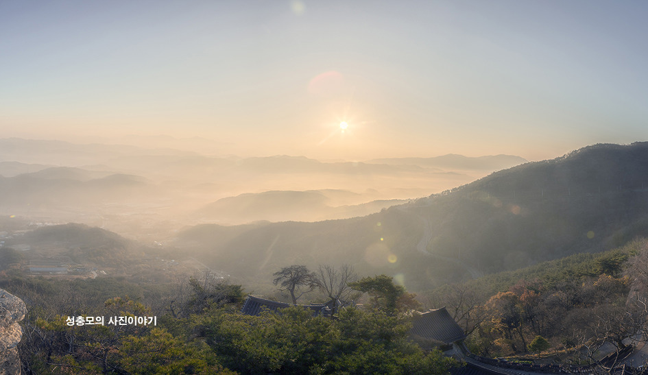 山寺의 日出-1