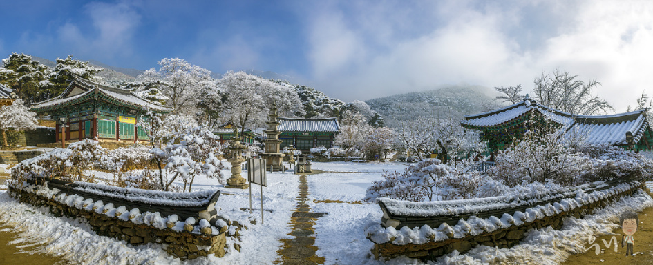 설경이 아름다운곳