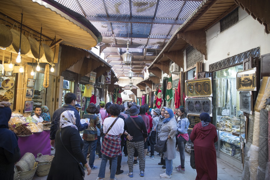 모로코 페스의 골목투어 그리고 가죽 염색공장 테너리